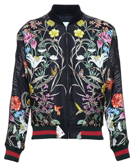 gucci floral souvenir jacket|Shop Gucci Floral.